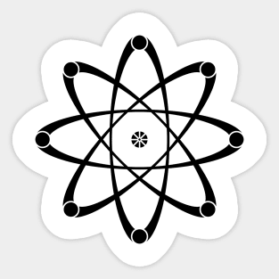 Atomic Symbol Sticker